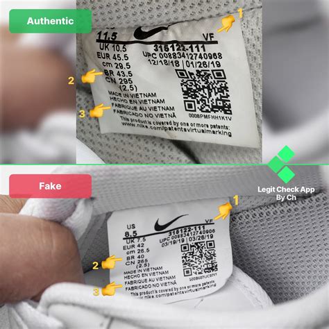 how can you tell is a nike item are fake|how to identify nike sneakers.